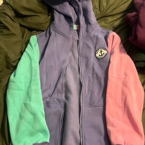 East coast lifestyle zip up hoodie